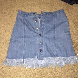 Forever 21 demin skirt S
